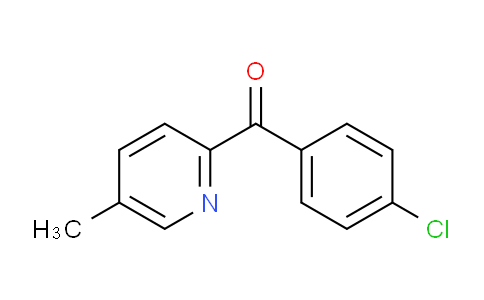 CAS No. 1187166-39-7, (4-Chlorophenyl)(5-methylpyridin-2-yl)methanone