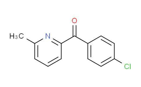 CAS No. 1187169-91-0, (4-Chlorophenyl)(6-methylpyridin-2-yl)methanone
