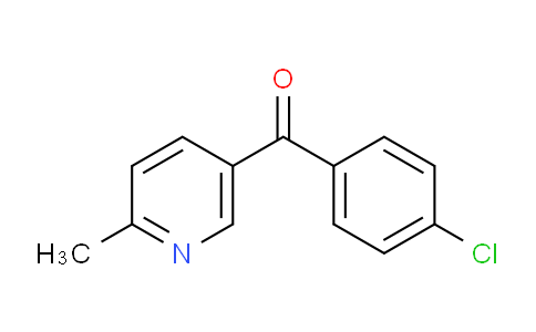 CAS No. 1187168-62-2, (4-Chlorophenyl)(6-methylpyridin-3-yl)methanone