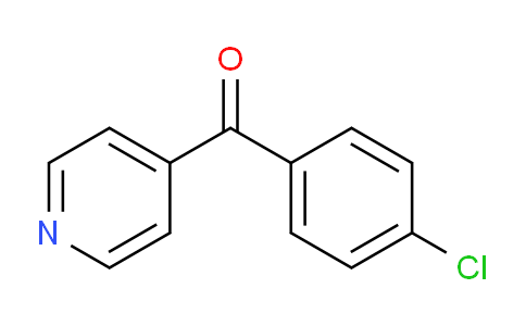 CAS No. 14548-48-2, (4-Chlorophenyl)(pyridin-4-yl)methanone