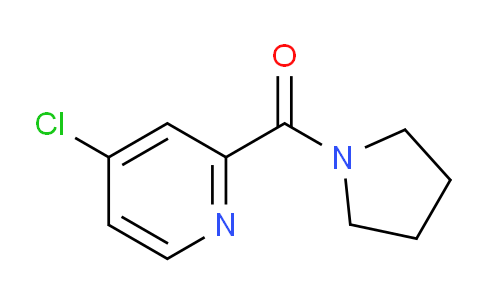 CAS No. 260783-12-8, (4-Chloropyridin-2-yl)(pyrrolidin-1-yl)methanone