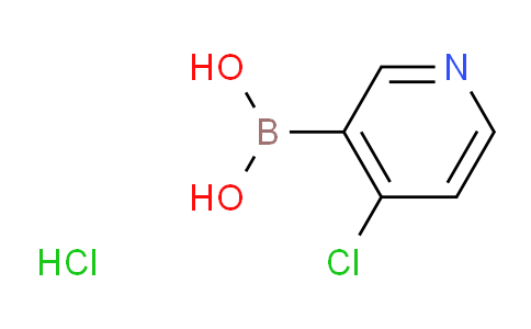 CAS No. 1072945-69-7, (4-Chloropyridin-3-yl)boronic acid hydrochloride