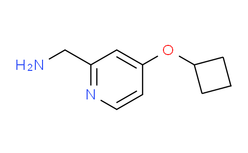 CAS No. 1250948-64-1, (4-Cyclobutoxypyridin-2-yl)methanamine