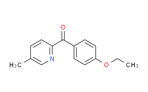 CAS No. 1187166-29-5, (4-Ethoxyphenyl)(5-methylpyridin-2-yl)methanone