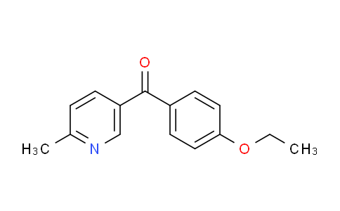 CAS No. 1187171-10-3, (4-Ethoxyphenyl)(6-methylpyridin-3-yl)methanone