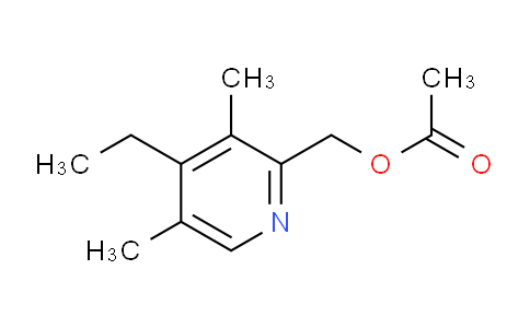 CAS No. 1015056-89-9, (4-Ethyl-3,5-dimethylpyridin-2-yl)methyl acetate
