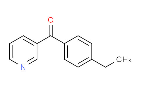 CAS No. 61780-06-1, (4-Ethylphenyl)(pyridin-3-yl)methanone