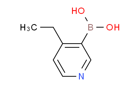 CAS No. 1001907-67-0, (4-Ethylpyridin-3-yl)boronic acid