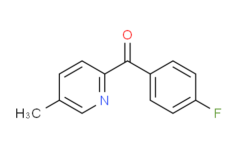 CAS No. 497854-91-8, (4-Fluorophenyl)(5-methylpyridin-2-yl)methanone