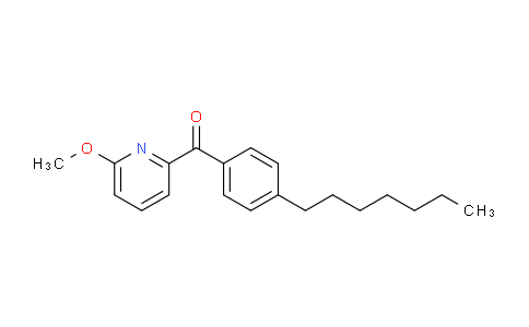 CAS No. 1187171-40-9, (4-Heptylphenyl)(6-methoxypyridin-2-yl)methanone