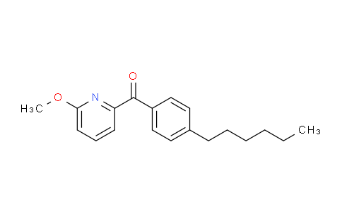 CAS No. 1187171-38-5, (4-Hexylphenyl)(6-methoxypyridin-2-yl)methanone