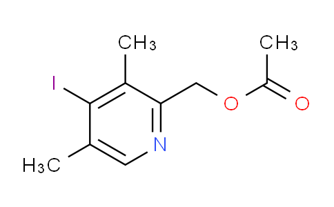 CAS No. 848696-82-2, (4-Iodo-3,5-dimethylpyridin-2-yl)methyl acetate