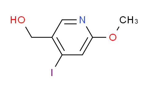 CAS No. 1266728-78-2, (4-Iodo-6-methoxypyridin-3-yl)methanol