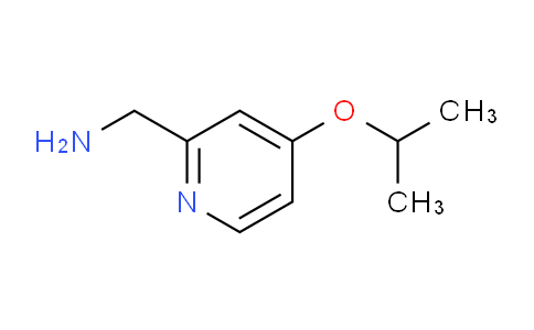 CAS No. 1250345-56-2, (4-Isopropoxypyridin-2-yl)methanamine