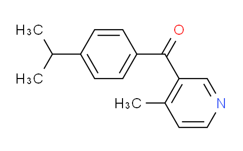 CAS No. 1187168-12-2, (4-Isopropylphenyl)(4-methylpyridin-3-yl)methanone