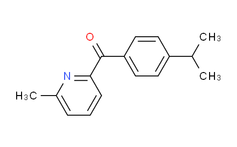 CAS No. 1187164-43-7, (4-Isopropylphenyl)(6-methylpyridin-2-yl)methanone