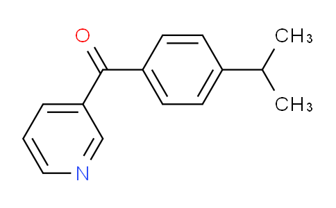 CAS No. 61780-08-3, (4-Isopropylphenyl)(pyridin-3-yl)methanone
