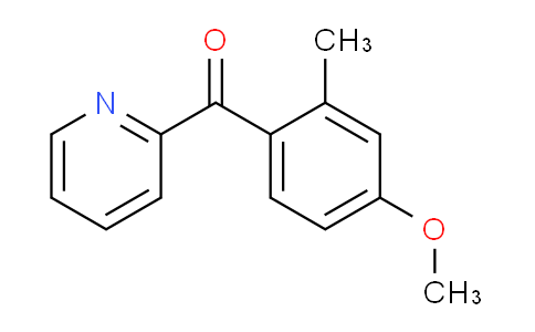 CAS No. 1443332-25-9, (4-Methoxy-2-methylphenyl)(pyridin-2-yl)methanone