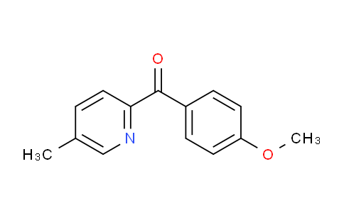 CAS No. 1187163-30-9, (4-Methoxyphenyl)(5-methylpyridin-2-yl)methanone
