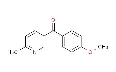 CAS No. 1187164-03-9, (4-Methoxyphenyl)(6-methylpyridin-3-yl)methanone