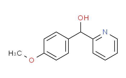 CAS No. 27805-39-6, (4-Methoxyphenyl)(pyridin-2-yl)methanol
