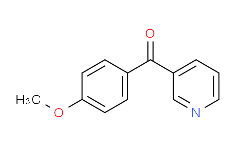 CAS No. 23826-71-3, (4-Methoxyphenyl)(pyridin-3-yl)methanone