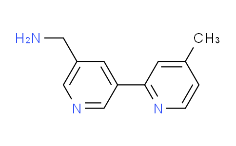 CAS No. 1346686-71-2, (4-Methyl-[2,3'-bipyridin]-5'-yl)methanamine