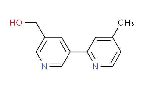 CAS No. 1346686-69-8, (4-Methyl-[2,3'-bipyridin]-5'-yl)methanol