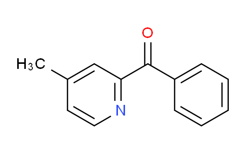CAS No. 18103-77-0, (4-Methylpyridin-2-yl)(phenyl)methanone