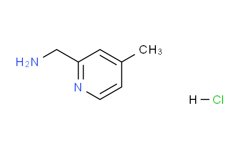 CAS No. 1257535-59-3, (4-Methylpyridin-2-yl)methanamine hydrochloride