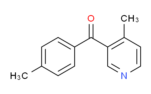 CAS No. 1187171-89-6, (4-Methylpyridin-3-yl)(p-tolyl)methanone