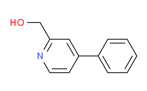 CAS No. 55218-73-0, (4-Phenylpyridin-2-yl)methanol