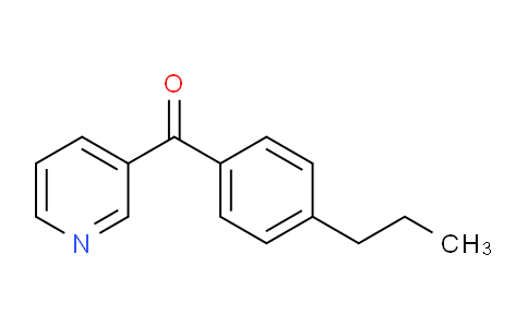 CAS No. 61780-07-2, (4-Propylphenyl)(pyridin-3-yl)methanone