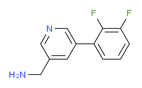 CAS No. 1346691-64-2, (5-(2,3-Difluorophenyl)pyridin-3-yl)methanamine