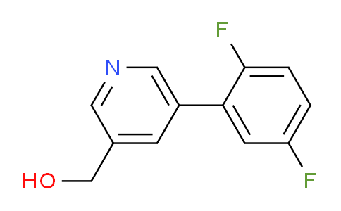 CAS No. 887974-23-4, (5-(2,5-Difluorophenyl)pyridin-3-yl)methanol