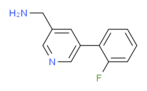 CAS No. 1346691-44-8, (5-(2-Fluorophenyl)pyridin-3-yl)methanamine