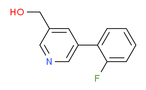 CAS No. 887974-05-2, (5-(2-Fluorophenyl)pyridin-3-yl)methanol