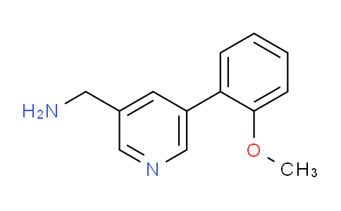 CAS No. 1356110-80-9, (5-(2-Methoxyphenyl)pyridin-3-yl)methanamine