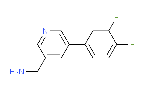 CAS No. 1346691-74-4, (5-(3,4-Difluorophenyl)pyridin-3-yl)methanamine