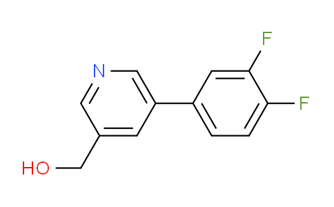 CAS No. 1346691-72-2, (5-(3,4-Difluorophenyl)pyridin-3-yl)methanol