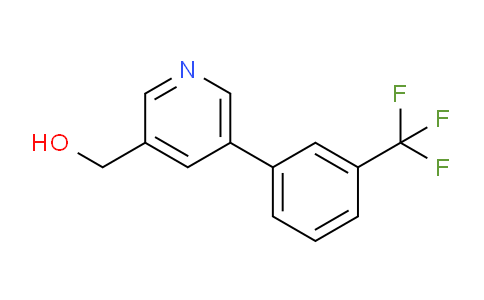 CAS No. 887974-00-7, (5-(3-(Trifluoromethyl)phenyl)pyridin-3-yl)methanol