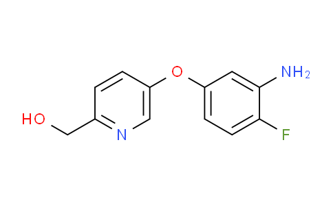 CAS No. 1020172-95-5, (5-(3-Amino-4-fluorophenoxy)pyridin-2-yl)methanol