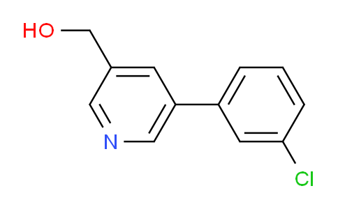 CAS No. 887973-96-8, (5-(3-Chlorophenyl)pyridin-3-yl)methanol
