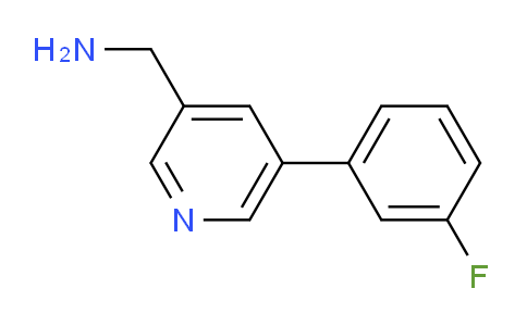 CAS No. 1356110-47-8, (5-(3-Fluorophenyl)pyridin-3-yl)methanamine