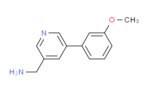 CAS No. 1356110-88-7, (5-(3-Methoxyphenyl)pyridin-3-yl)methanamine