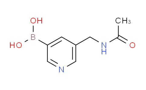 CAS No. 1310403-80-5, (5-(Acetamidomethyl)pyridin-3-yl)boronic acid