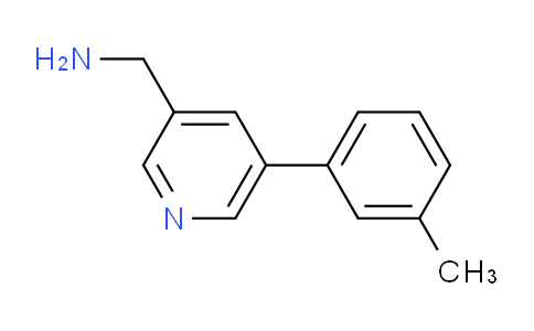 CAS No. 1346691-47-1, (5-(m-Tolyl)pyridin-3-yl)methanamine