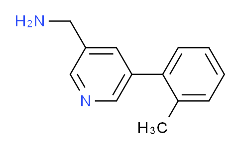 CAS No. 1356110-92-3, (5-(o-Tolyl)pyridin-3-yl)methanamine