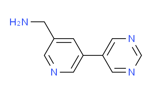 CAS No. 1346687-36-2, (5-(Pyrimidin-5-yl)pyridin-3-yl)methanamine