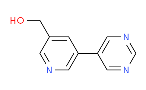 CAS No. 1346809-30-0, (5-(Pyrimidin-5-yl)pyridin-3-yl)methanol